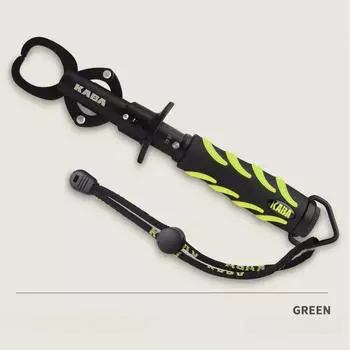 Рыболовный контроллер с контролем веса, тефлон, покрытие крючка из нержавеющей стали, рыболовные весы для инструментов для рыбалки на открытом воздухе 1pcs зелёный