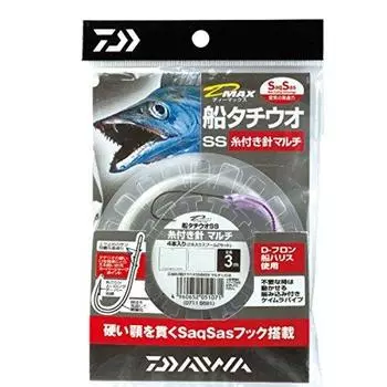 Рыболовный крючок Daiwa Hairtail с крючком Harris Saxus Multi 51095 2/0-10