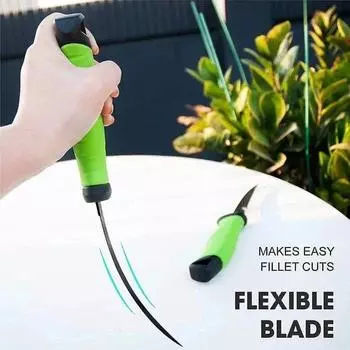 Рыболовный нож 6 дюймов филейный нож для обвалки кухонные ножи из нержавеющей стали мясницкий нож для нарезки рыбы фруктов и овощей