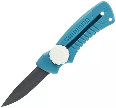 Рыболовный нож SHIMANO Slide Knife Sea Green Type-F CT-912R