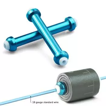 Рыболовный отвес, седло, медная трубка, двойная жила, металлический отвес, седло, мягкий внутренний сердечник, гладкий инструмент для рыболовных снастей 11MM