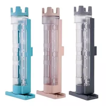 Рыболовный ящик, держатель для бочки, съемный рыболовный ящик, кронштейн для дисплея удочки, регулируемый портативный прочный дизайн с застежкой, уличные аксессуары Blue