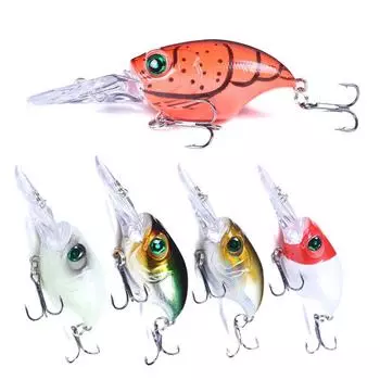 Рыболовный воблер Hengjia, 1 шт., 7,5 см, 11 г, приманка для дайвинга, искусственная жесткая приманка