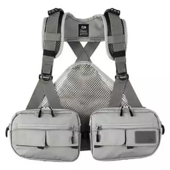 Рыболовный жилет DAIWA Mirage Gray F DV-3522