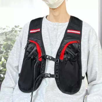 Рыболовный жилет, легкий сетчатый дышащий держатель для телефона, женская и мужская походная куртка для бега