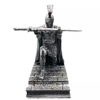 Рыцарь, держатель для ручки и телефона, фигурка солдата, подставка для карандашей для офисных принадлежностей, подставка для ручек, настольный органайзер