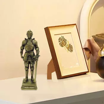 Рыцарь Украшение Статуя Украсить Орнамент Искусства Абстрактная Винтажная Декоративная Скульптура для Bronze