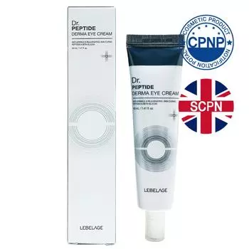 Рычаг д-ра. Крем для кожи вокруг глаз Peptide Derma – улучшенный уход за морщинами и укрепление кожи (40мл)