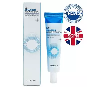 Рычаг д-ра. Крем для кожи вокруг глаз Collagen Derma – интенсивный уход против морщин и увлажнение (40мл)