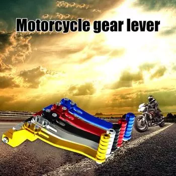 Рычаг переключения передач мотоцикла, педаль переключения передач, нержавеющий, устойчивый к коррозии, антидеформационный, замена рычага переключения передач синий