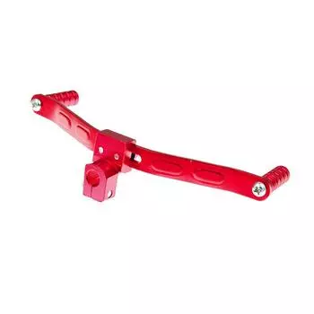 Рычаг переключения передач мотоцикла, штырь переключения передач, алюминиевый сплав, рычаг стартера для мотоцикла-внедорожника, рычаг переключения передач с пятки на носок, модифицированные аксессуары чёрный