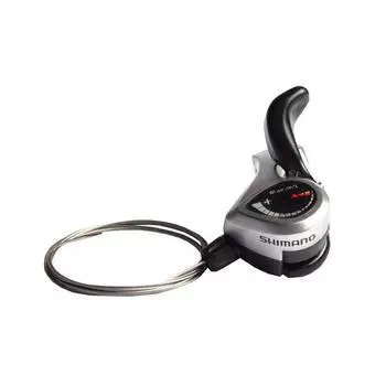 Рычаг переключения передач SHIMANO 3S Thumb Shifter Plus Friction Технические характеристики ESLTX50LFBT SL-TX50-L серебряный