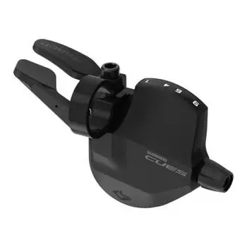 Рычаг переключения передач SHIMANO CUES, только справа, 9S, оптический дисплей передач, характеристики ESLU40509RAP SL-U4050-9