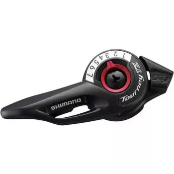 Рычаг переключения передач SHIMANO (MTB) SL-TZ500-7R Только правый рычаг 7S Переключатель передач ESLTZ5007RA TOURNEY Белый