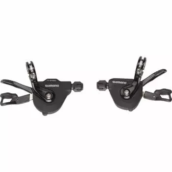 Рычаг переключения передач SHIMANO Rapidfire Plus и правый черный SL-RS700 (Левый набор) чёрный