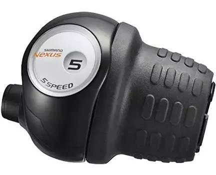 Рычаг переключения передач SHIMANO SL-5S30, черный, внутренний, 5S Revoshift, совместимый с CJ-8S20, в комплекте черный трос переключения передач длиной 1700 мм, внутренний крепежный болт