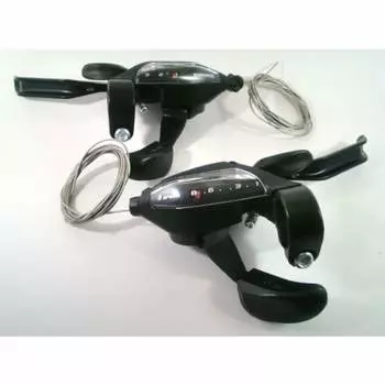 Рычаг переключения передач Shimano ST-EF500-8R/L на 2 пальца, 3x8 скоростей, левый и правый, комплект, черный 959
