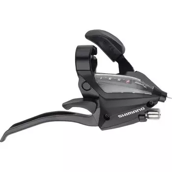 Рычаг переключения передач/тормоза для горного велосипеда Shimano ST-EF500-7R4A чёрный