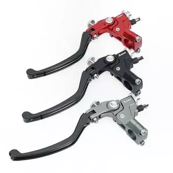 Рычаг сцепления Adelin PX7 Perch Line Cable 22 мм 7/8 дюйма, универсальный кованый алюминиевый мотоцикл для уличных гонок для Honda Aprilla чёрный