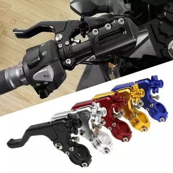 Рычаг сцепления из сплава, универсальный мотоциклетный трос, рычаг рулевого управления сцепления для мотоцикла Honda синий