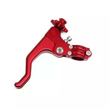 Рычаг сцепления из сплава, универсальный мотоциклетный трос, рычаг рулевого управления сцепления для мотоцикла Honda серебряный