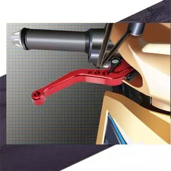 Рычаг сцепления мотоцикла скутера с ЧПУ электрический велосипед GY6 125 150 GP110 XMAX400 производительность дисковые тормозные рычаги с ЧПУ ручки рычаги серебряный