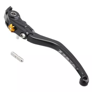 Рычаг сцепления ZETA RACING Pilot Lever Clutch Panigale Series Black Dirt Freak DIRTFREAK F5607, модель MONSTER, DIAVEL, H2, H2R… и т. д. (Старый номер ZS61-2815) чёрный