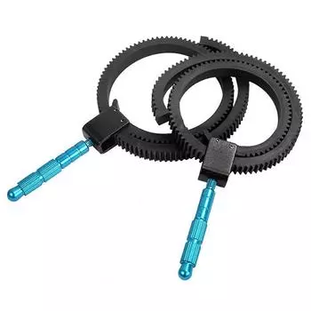 Рычаг шкалы фокусировки с зумом и последующим фокусом для объектива камеры чёрный