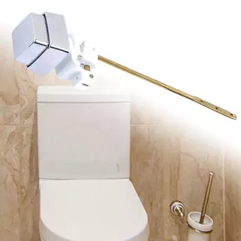 Рычаг смыва бачка унитаза для ванной комнаты, латунный рычаг, прочный, легко монтируемый, заменяемый, спусковой крючок M1417