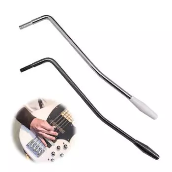 Рычаг тремоло 5мм Тип на винте Набор из 2 шт. для электрогитары Stratocaster Металлический одинарный качающийся Рычаг тремоло для электрогитары Гитары