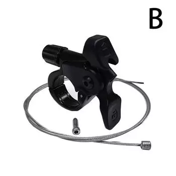 Рычаг управления тросом блокировки велосипеда MTB передняя вилка контроллер удаленной блокировки Fox кнопка переключения с внутренним тросом детали велосипеда