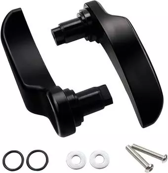 Рычаг защелки подъемника седельной сумки подходит для Harley Touring Street Glide 2014-2023, черный