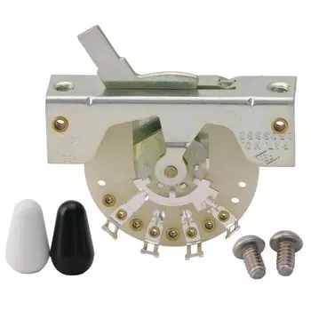 Рычажный переключатель CRL с крепежными винтами для электрогитары Strat ST 5-позиционный