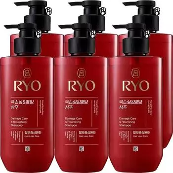 Ryeo Hambit Extreme Damage Care Shampoo 592ml, 6 pcs.