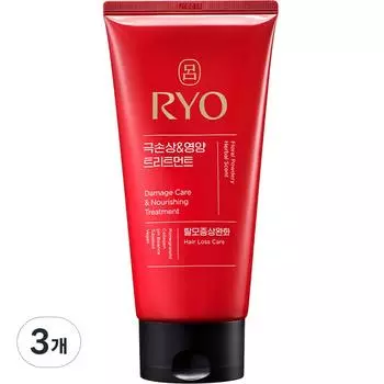 Ryeo Hambit Extreme Damage & Nutrition Treatment, 300 мл, 3 шт.