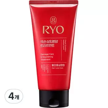 Ryeo Hambit Extreme Damage & Nutrition Treatment, 300 мл, 4 шт.