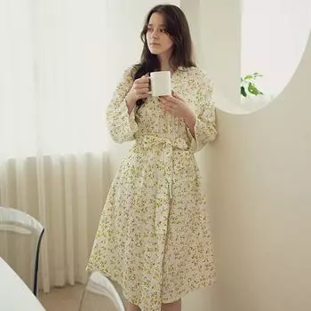 RYMD Healing Pajamas Lemon Robe One Piece Homewear single