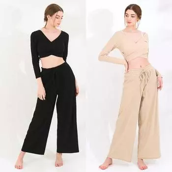 RYMD Pilates Easy Dry Верх и Низ 1_2 цвета на выбор Stretch pants beige L