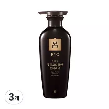 Ryo Ginsengbo Scalp and Hair Nutrition Conditioner for normal to dry skin, 400ml, 3 units