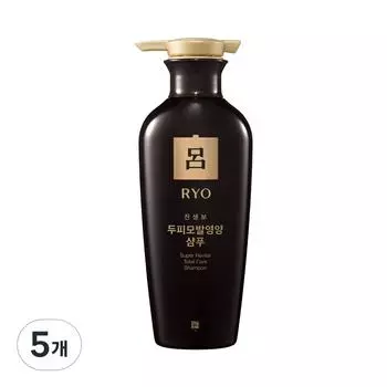 Ryo Ginsengbo Scalp and Hair Nutrition Oriental Shampoo, 400ml, 5 pcs.
