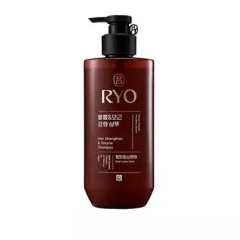 Шампунь Ryo Hair Strengthen & Volume 480 мл — укрепление корней волос/увеличение объема корней волос (3 варианта) 1PCS
