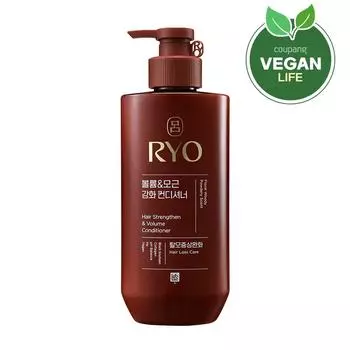 Ryo Heukun Volume & Root Strengthening Conditioner Woody Musk Fragrance, 480ml, 1 unit