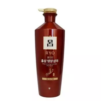 Ryo Hongjindan Red Ginseng Cypress Cooling Shampoo Red Ginseng Nutrition Shampoo Red Ginseng Treatment Функциональный шампунь, 1 шт., 820 мл