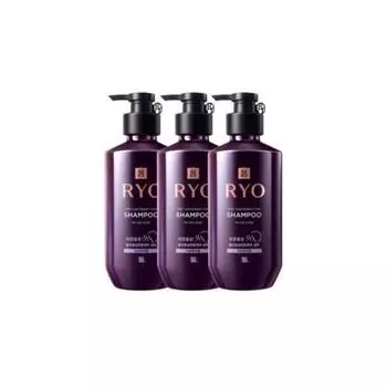 Ryo Jayangyunmo 9ex hair loss professional care shampoo 400ml 6 packs, Ryo Jayangyunmo 9ex hair loss professional care shampoo sensitive 400ml