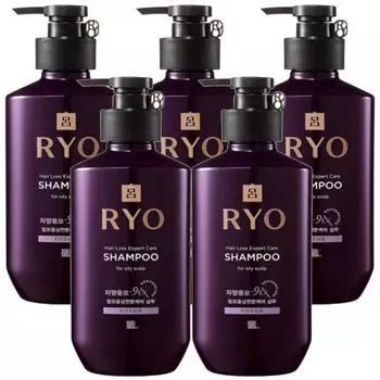Ryo Jayangyunmo 9ex Hair Loss Symptom Care Шампунь 400 мл 5 видов, 400 мл, 1 шт.