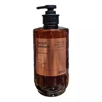 Ryo Jayangyunmo Hair Loss Symptom Care Perfume Shampoo Seoul Sunset 585ml + Treatment 200ml Set, 1 piece, 585ml