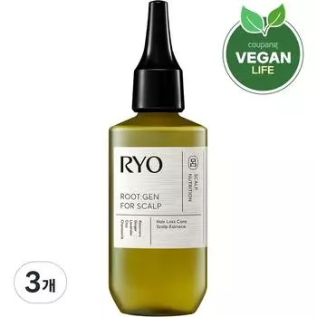 Ryo Rootgen Hair Loss Symptoms Professional Care Scalp Essence, 80ml, 3 units