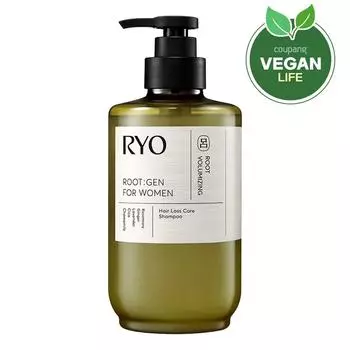 Ryo Rootgen Women’s Customized Hair Loss Symptom Care Shampoo Bergamot & Lavender Fragrance, 353ml, 1 unit