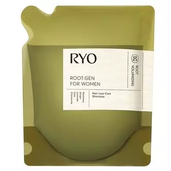 Ryo Rootgen Women’s Customized Hair Loss Symptom Care Shampoo Bergamot & Lavender Fragrance Refill, 1 ea, 400ml
