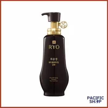 [Ryo] Шампунь для ухода за выпадением волос Beautiful Aging (350мл) [Уход за старением]